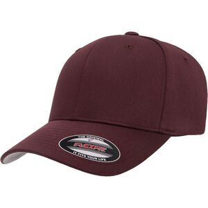 Flexfit Childrens/Kids Wooly Combed Cap / Maroon
